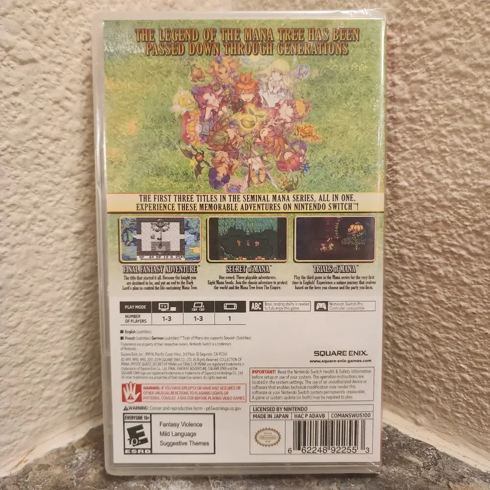 Game - Collection of Mana (NEW) - Switch - Square-Enix